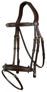Dy'on D Collection Flash Noseband With Removable Attachment Bridle